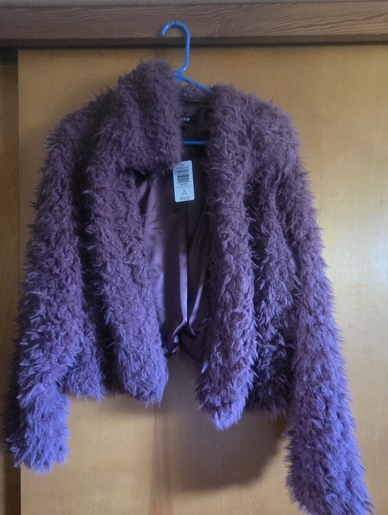 torrid Jackets & Blazers - Torrid Sherpa Cropped Jacket